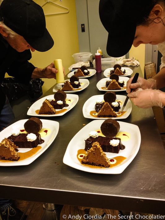 A Chocolate Reflection, Our First Dinner Success