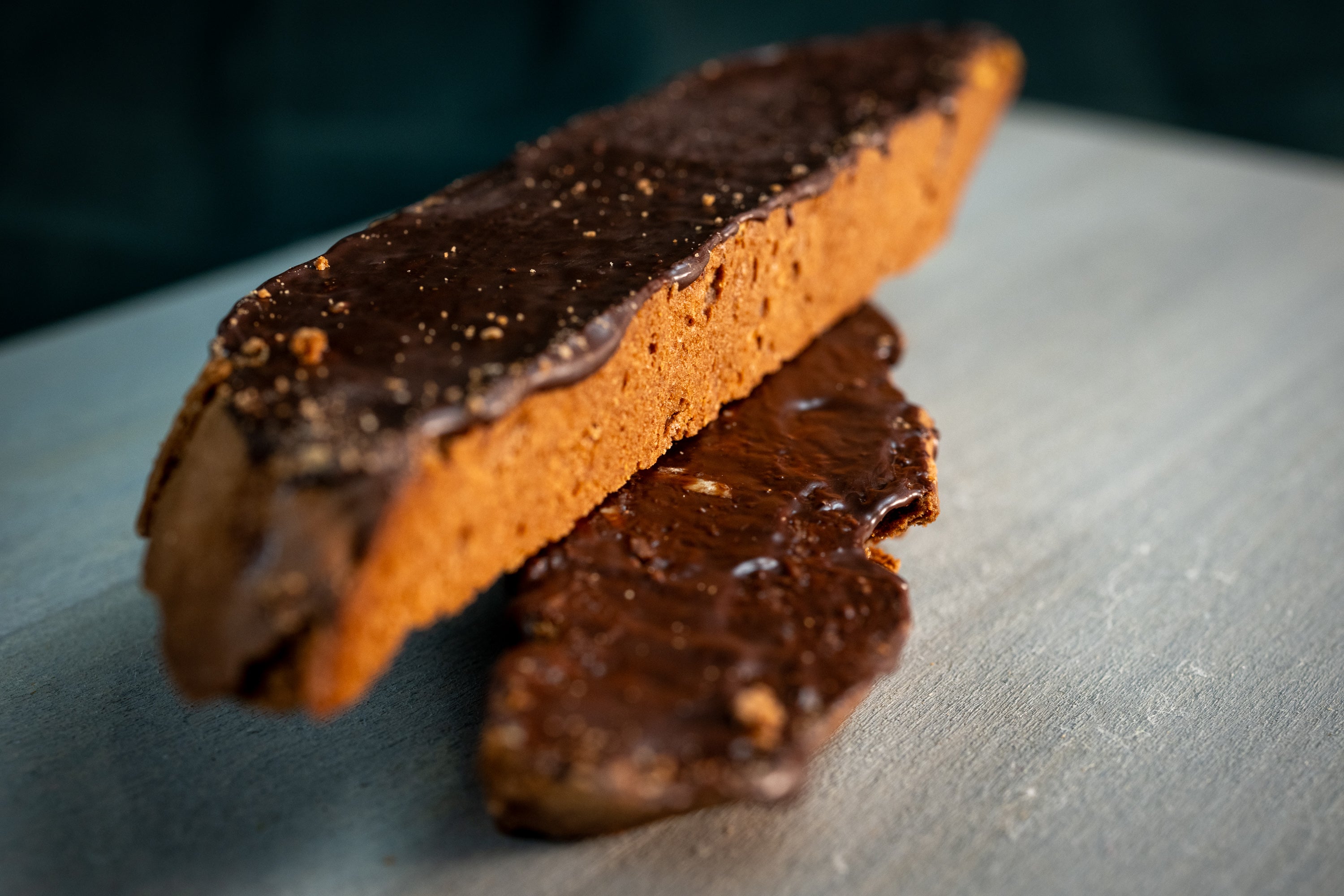 Baked Delignts Box, Chocolate Almond Biscotti