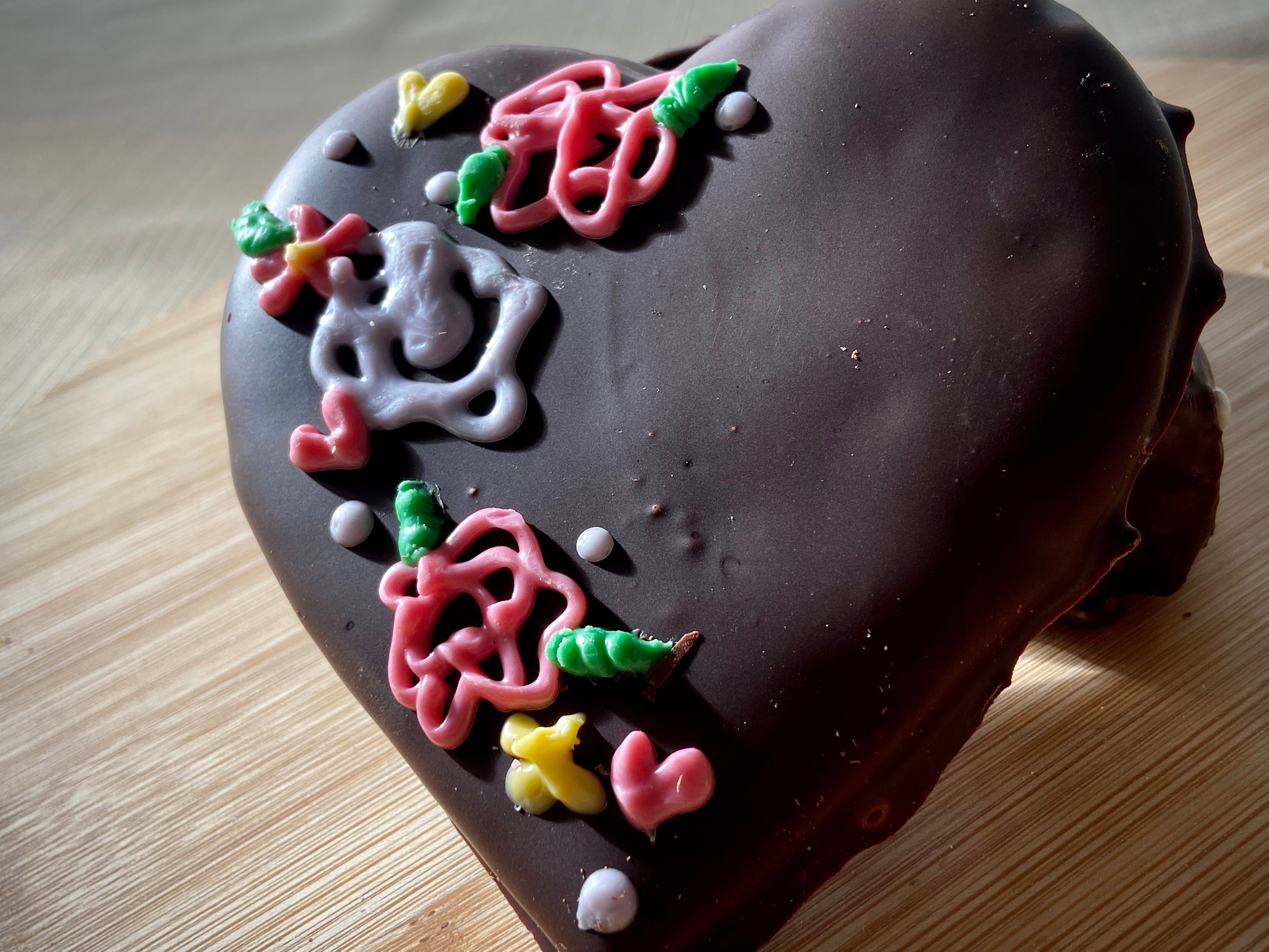Heart Shaped Valentines Graham Cracker