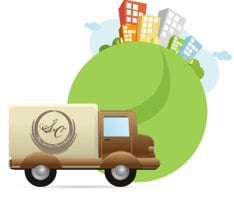 The Secret Chocolatier Shipping Chocolate (clipart)