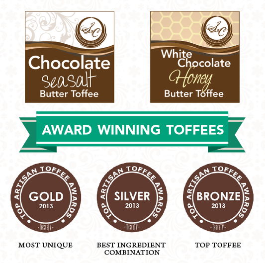 The Secret Chocolatier Toffee Award