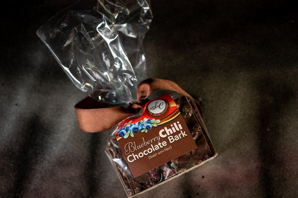 Blueberry Chili Chocolate Bark Secondary image