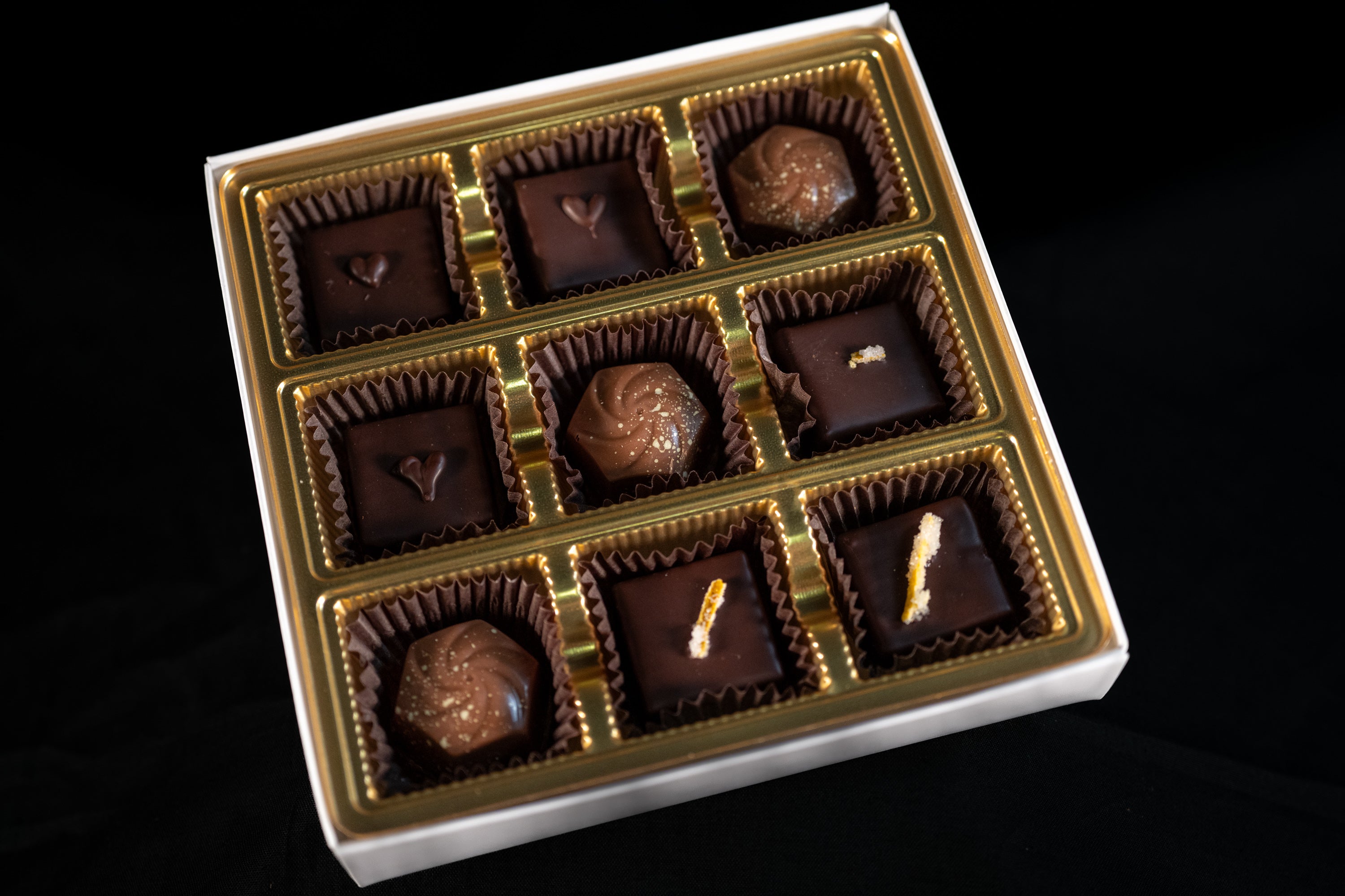 Espresso Truffles, Orange Truffles, and Cinnamon Roll Bon Bons Main image