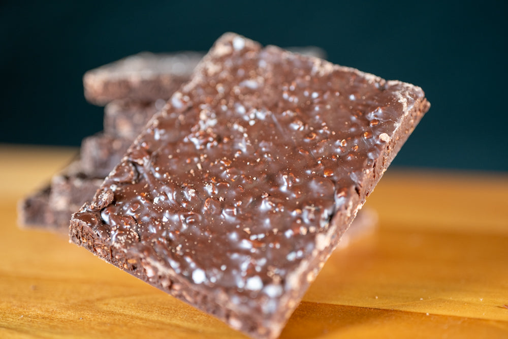 Caramelized Cacao Nibs & Espresso Chocolate Bark Secondary image
