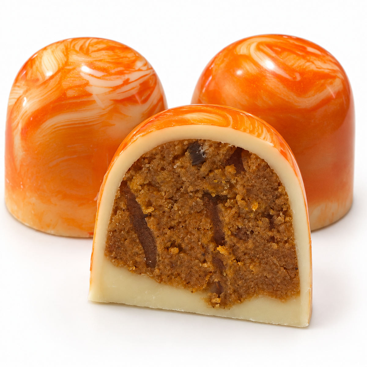 Pumpkin Pie White Chocolate Bon Bons