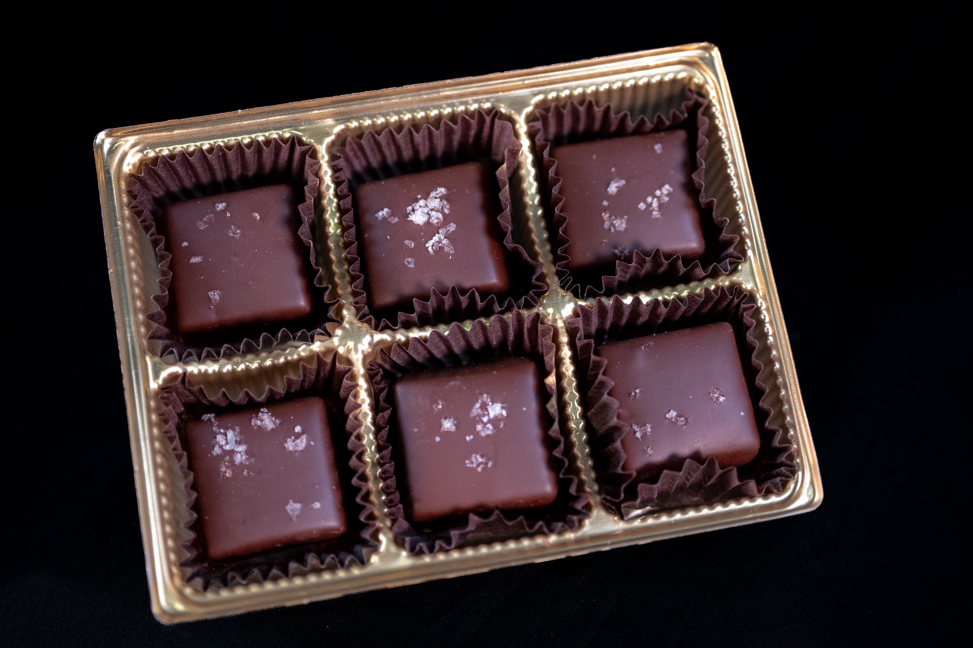 The Secret Chocolatier 6 Box of Salted Caramels