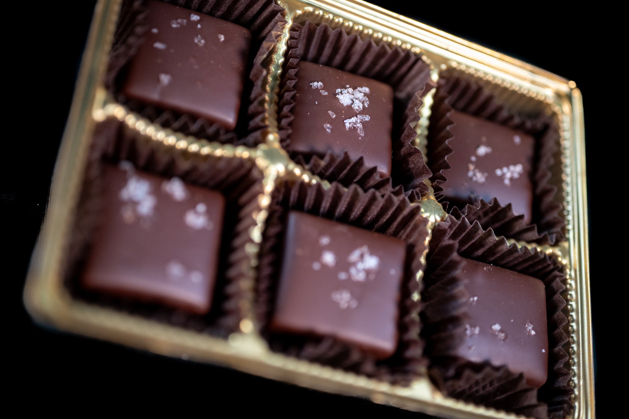 The Secret Chocolatier 6 Box of Salted Caramels