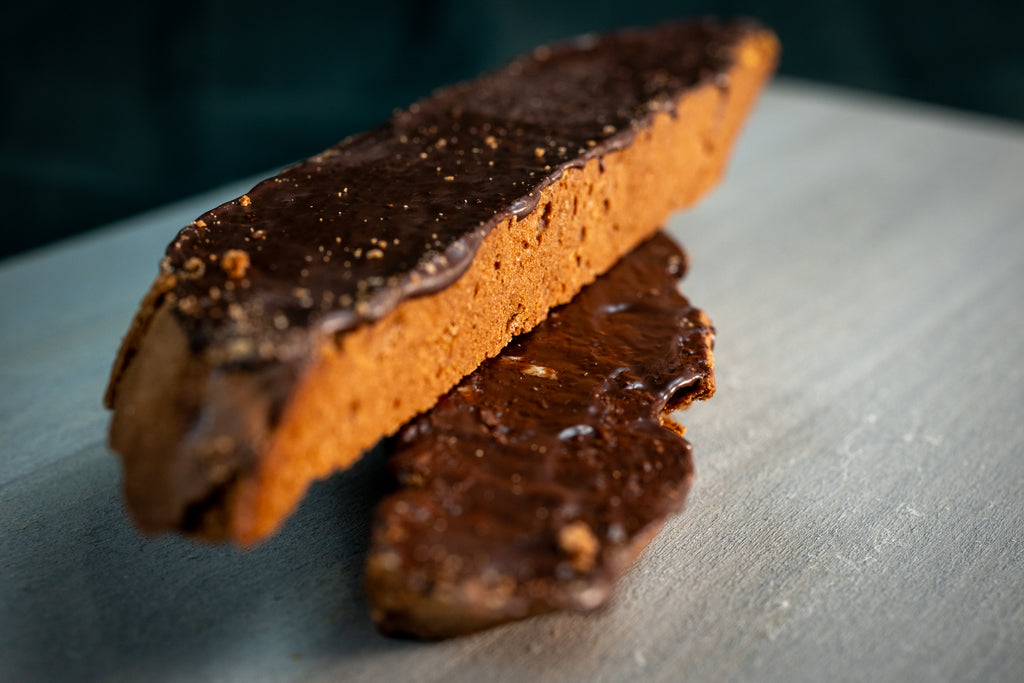 Baked Delignts Box, Chocolate Almond Biscotti