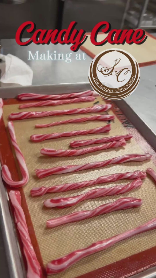 Candy Cane Making at The Secret Chocolatier