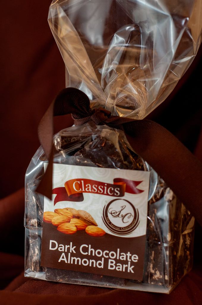 Bark Thins Snacking Dark Chocolate ALMOND with Sea Salt 17 Oz.(Pack of 1)