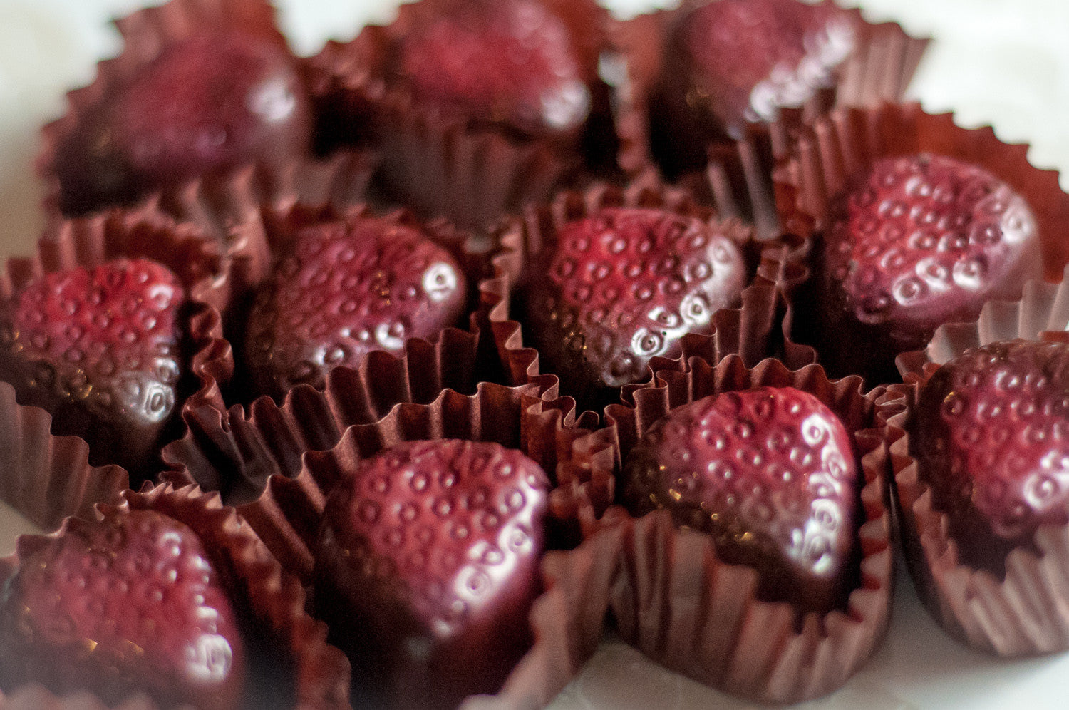 Strawberry Balsamic Bon bon