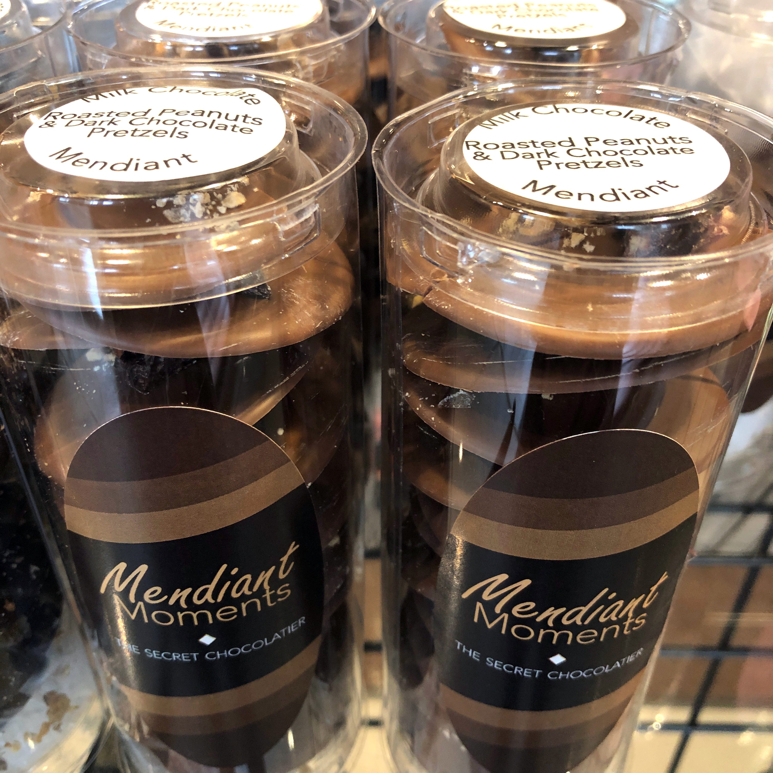 Peanut & Pretzels Milk Chocolate Mendiant Secondary image