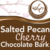 Roasted Pecan Cherry Chocolate Bark with Sea Salt