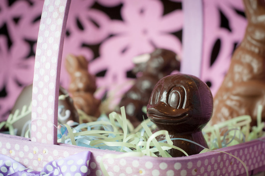 Chocolate Easter Basket, Large The Secret Chocolatier