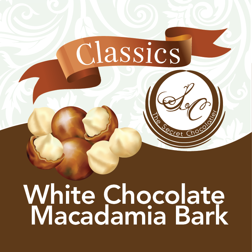 White Chocolate Toasted Macadamia Bark Secondary image
